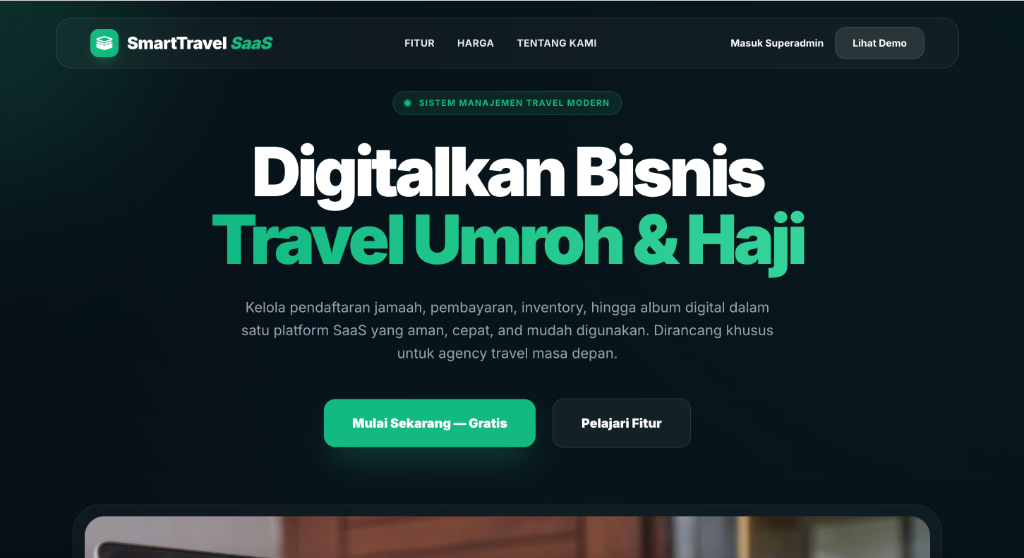 Platform SmartTravel SaaS